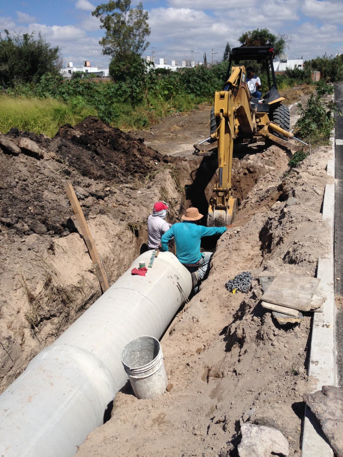 Red sanitaria y pluvial — registro fotográfico 2