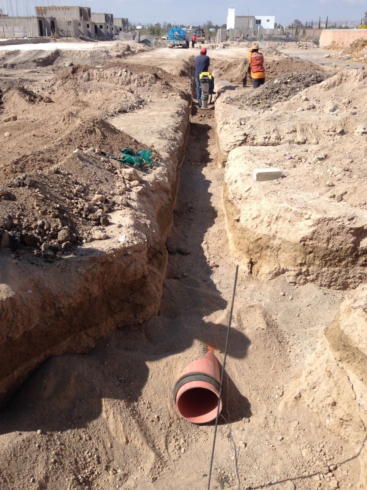 Red sanitaria y pluvial — Querétaro